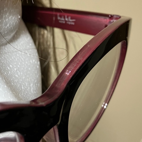 NICOLE MILLER NEW YORK  👩‍🏫 BLACK READERS NM2130  1:50 STRENGTH - Picture 4 of 9